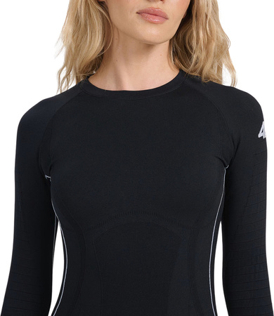 Koszulka termoaktywna damska 4F F203 czarna 4FWAW25USEAF203 20S