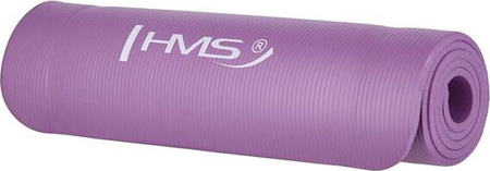 Mata gimnastyczna fitness do yogi jogi HMS YM03 fioletowa 183 x 61 x 1 cm