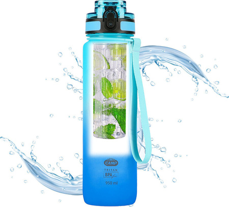 Butelka tritanowa Nils camp ncd04 niebieska