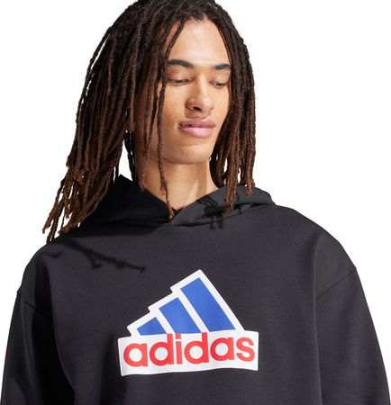 Bluza męska adidas FI BOS HD OLY czarna IS3233