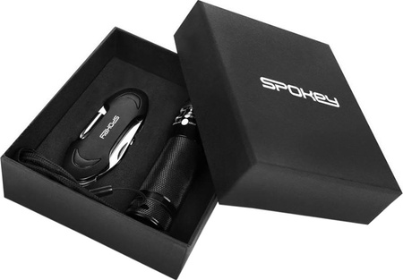 Multitool Spokey 2-częściowy z latarką 929232