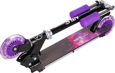 Hulajnoga Nils Extreme hd025 led violet