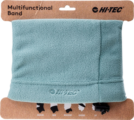Komin wielofunkcyjny szal czapka Hi-Tec Aras maska kominiarka turkusowy