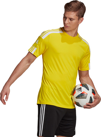 Koszulka męska adidas Squadra 21 Jersey Short Sleeve żółta GN5728