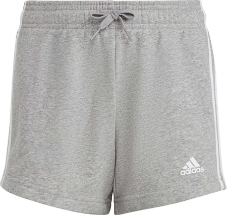 Spodenki dla dzieci adidas Essentials 3-Stripes szare IC3632