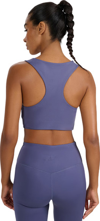 Stanik sportowy 4F F225 fioletowy 4FWAW25USBAF225 30S