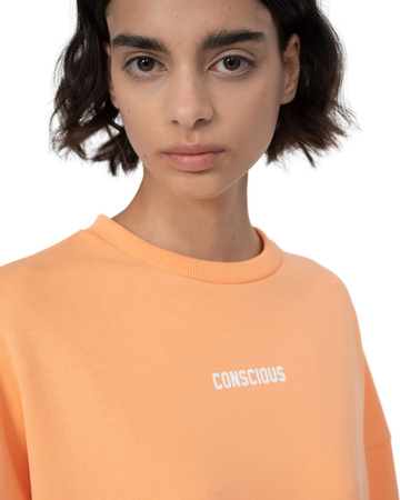 Bluza damska 4F F251 pomarańczowa 4FSS23TSWSF251 70S