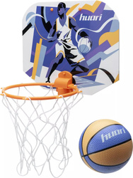 Zestaw tablica kosz piłka do koszykówki Huari Bordis wymiary 30 x 23 cm