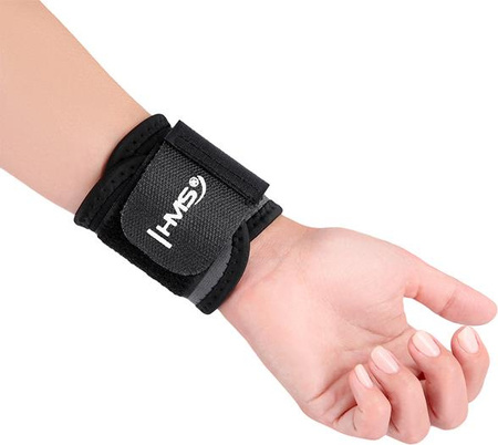 Ściągacz na nadgarstek HMS NA125 one size czarny