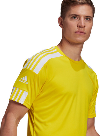 Koszulka męska adidas Squadra 21 Jersey Short Sleeve żółta GN5728