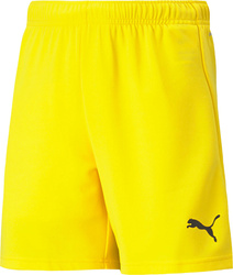 Spodenki dla dzieci Puma teamRISE Short Jr żółte 704943 07