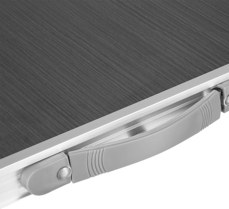 Stół turystyczny kempingowy Nils Camp NC1605 składany ciemnoszary 120x60x70cm