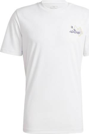 Koszulka męska adidas Tennis APP biała II5917