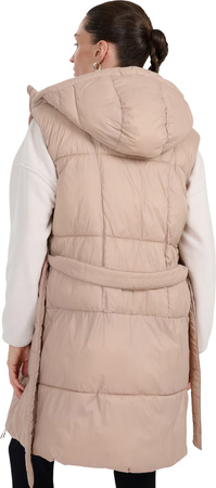 Kamizelka damska 4F F221 beżowa 4FWAW25TVJAF221 083S