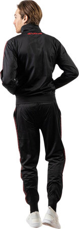 Dres Givova Tuta Visa Black czarno-czerwony TR018 1012B