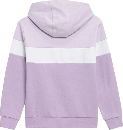 Bluza dla dziewczynki 4F fioletowa HJL22 JBLD002 51S