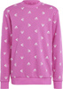 Bluza dla dzieci adidas Bluv Swt różowa IC5573