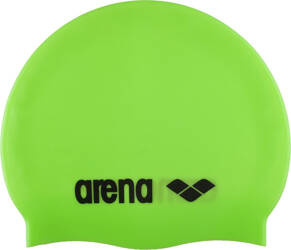 Czepek silikonowy Arena Classic Silicone acid/lime/black