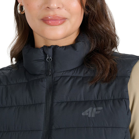 Kamizelka damska 4F F218 czarna 4FWAW25TVJAF218 20S
