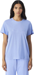 Koszulka damska Champion SS Tee błękitna 117650 BS186