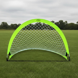 Bramka piłkarska treningowa pop-up - zielony neon (M) 120x80x80 cm
Bramka treningowa SMJ sport typu pop-up 120x80x80 cm, kolor neonowy zielony. Składana, lekka, z 3 kotwicami do mocowania w ziemi. Idealna do treningów i rekreacji.