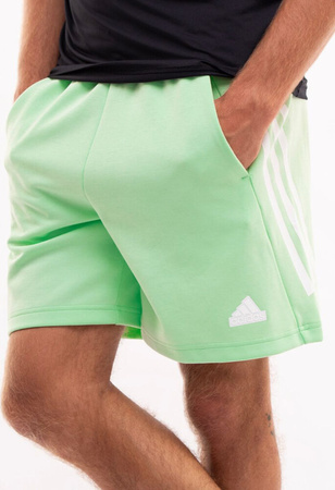 Spodenki męskie adidas Future Icons 3-Stripes zielone IR9200