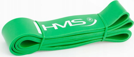 Guma taśma oporowa do ćwiczeń HMS GU05 45x4,5x2080 mm zielona