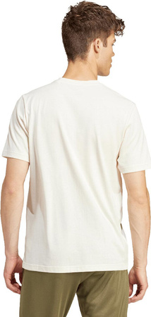 Koszulka męska adidas Growth Badge Graphic kremowa IS2873