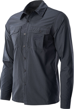 Męska koszula rozpinana Magnum Defender czarna rozmiar XXL