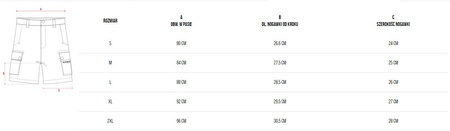 Spodenki trekkingowe męskie Alpinus Terminio oliwkowe SU18558