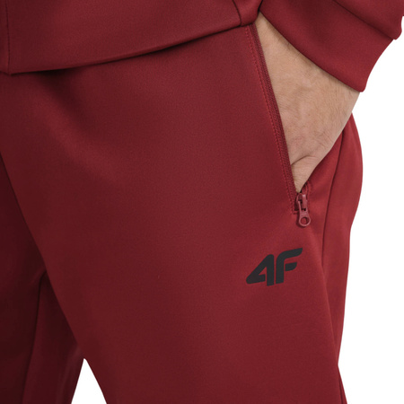 Spodnie męskie 4F FNK M0936 czerwone 4FWAW25TFTRM0936 61S