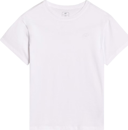 Koszulka dla chłopca 4F M2330 biała 4FJWMM00TTSHM2330 10S