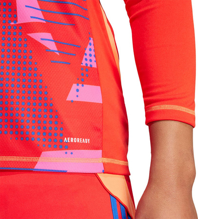 Koszulka bramkarska męska adidas Tiro 24 Competition Long Sleeve czerwona IN0407