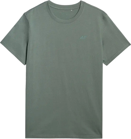 Koszulka męska 4F M2441 zielona 4FWAW25TTSHM2441 41S
