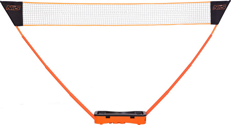 ZSB1 ZESTAW DO BADMITONA 2 RAKIETY + 2 LOTKI + SIATKA + WALIZKA NILS