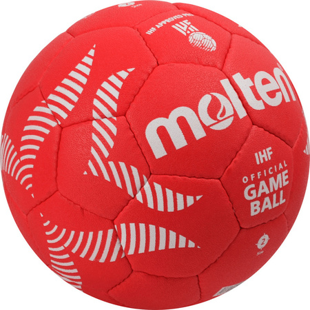 Piłka do ręcznej Molten 5000 Oficjalna piłka meczowa ZPRP H2A5000-PL rozmiar 2