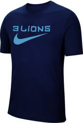 Koszulka treningowa męska Nike Ent Swsh Fed WC22 granatowa DH7625 492