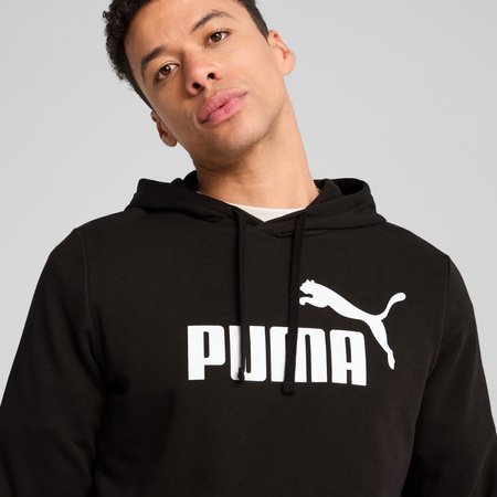 Bluza męska Puma ESS No.1 Logo Hoodie TR czarna 682572 01