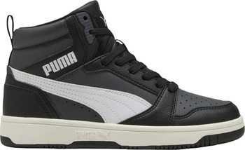 Buty dla dzieci Puma Rebound V6 Mid czarne 393831 29