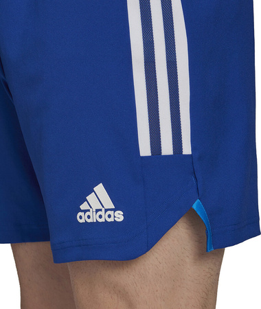 Spodenki treningowe krótkie męskie adidas Condivo 22 Match Day Shorts niebieskie HA0599