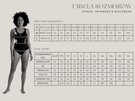 Damski strój kąpielowy kostium basenowy pływacki Speedo Spdscu Cntr Eclipse Af rozmiar 3XL