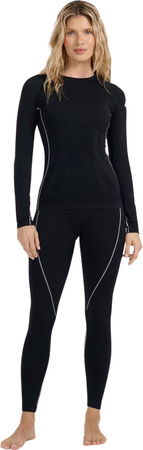 Spodnie legginsy bielizna termoaktywna damska 4F F204 czarne 4FWAW25USEAF204 20S