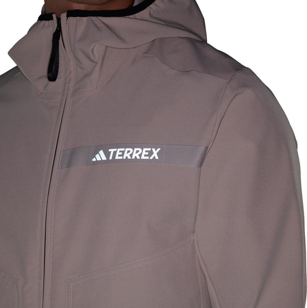Kurtka męska adidas Terrex Multi Soft Shell beżowa HZ4423