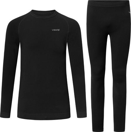 Bielizna termoaktywna męska Viking Roni Bamboo czarna 500-23-0924-09