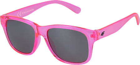 Okulary przeciwsłoneczne dla dzieci 4F U066 różowy neon 4FJWSS25ASUNU066 54N