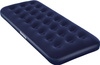 Materac dmuchany turystyczny kempingowy welurowy jednoosobowy Bestway 185x76x22 cm granatowy 67000 6188