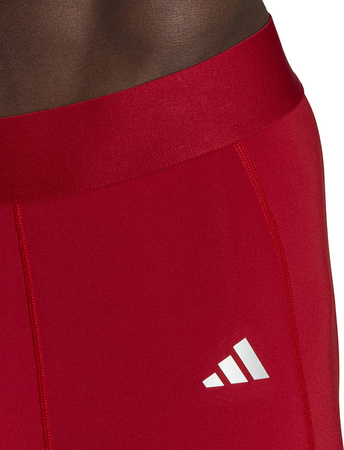 Spodenki męskie adidas Techfit Aeroready Short Tights czerwone HP0616