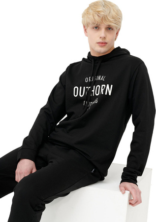 Bluza męska Outhorn czarna HOL21 BLM602 20S