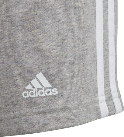 Spodenki dla dzieci adidas Essentials 3-Stripes szare IC3632