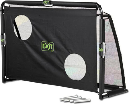 Bramka do piłki nożnej Exit Maestro 180x120x60 cm czarna 00082